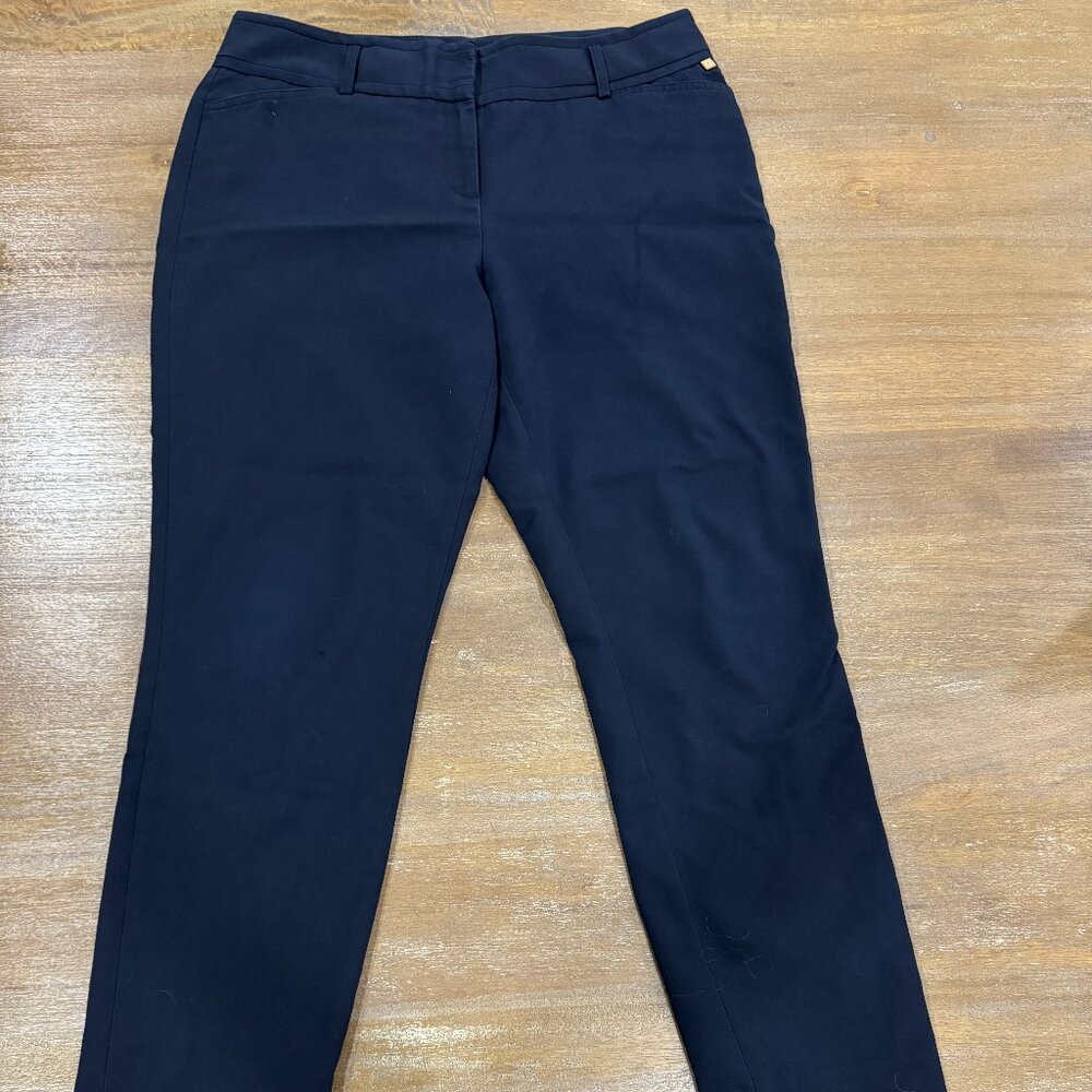 Navy Ivanka Trump Pants